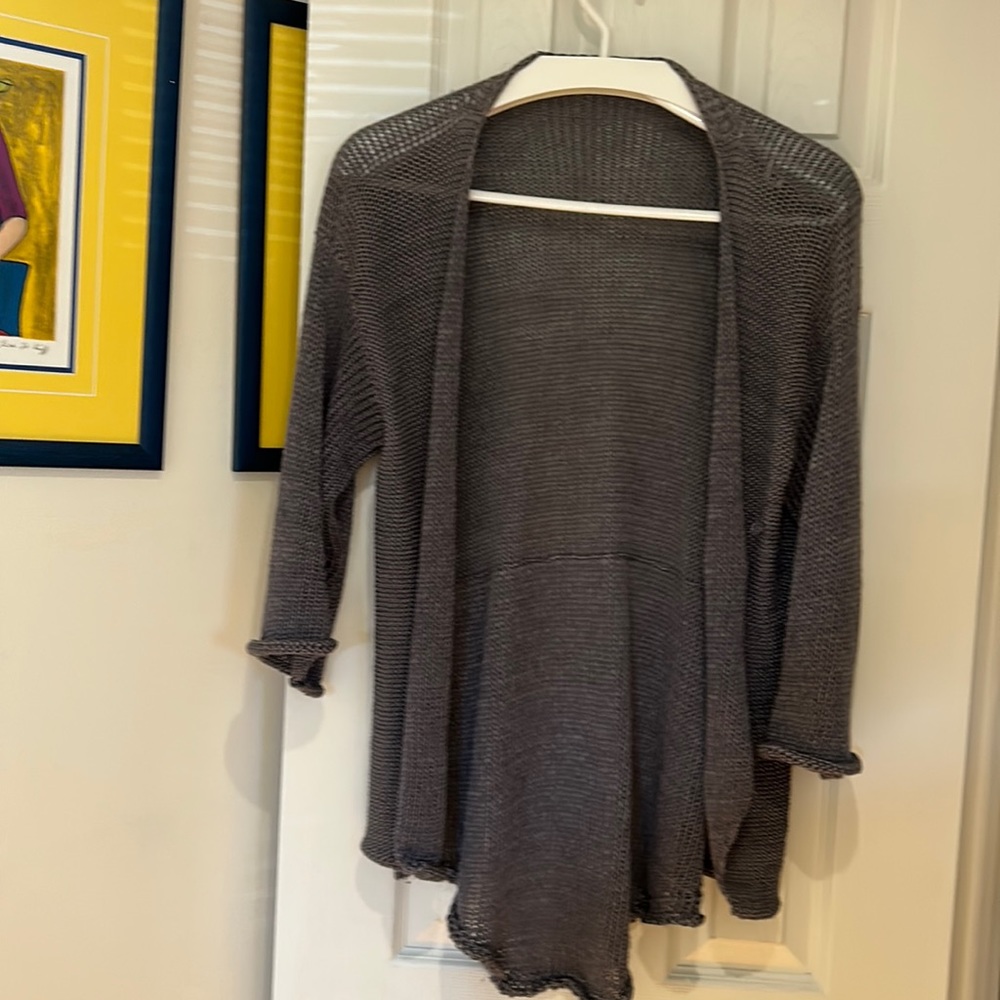 Skiff handmade grey cotton sweater